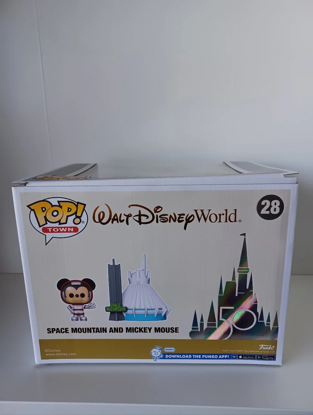 Walt Disney‎ World 50 Space Mountain And Mickey Mouse 28 Vinyl Figure Funko Pop